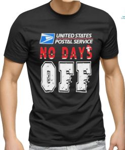 United States Postal Service No Day’s Off Logo Christmas T shirt