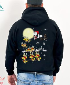 Ups Snoopy santa christmas shirt