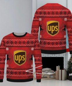 Ups Ugly Christmas Sweater 3D Xmas Gift Ideas For Fans