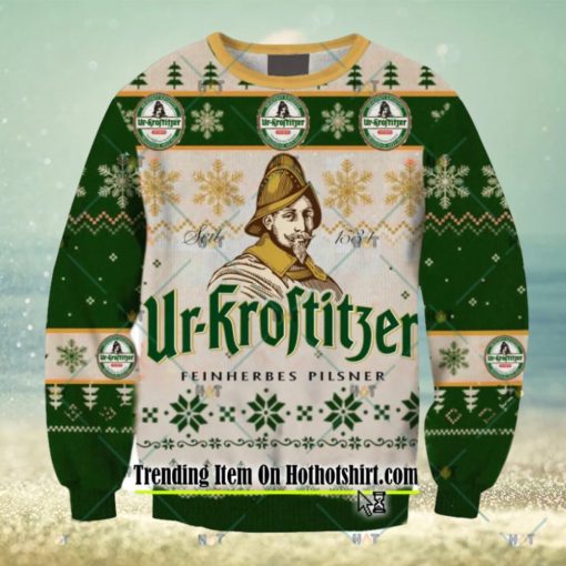 Ur Krostitzer Beer Ugly Christmas Sweater