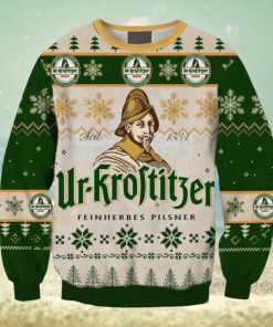 Ur Krostitzer Drink Ugly Christmas Sweater, Gift for Christmas Holiday