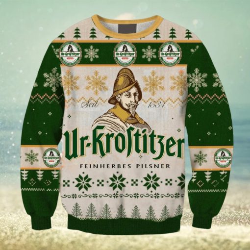 Ur Krostitzer Drink Ugly Christmas Sweater, Gift for Christmas Holiday