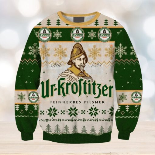 Ur Krostitzer Drink Ugly Christmas Sweater, Gift for Christmas Holiday