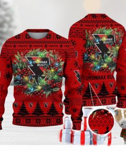 Us Oyonnax Rugby Ugly Christmas Sweater Gift Ideas For Fans