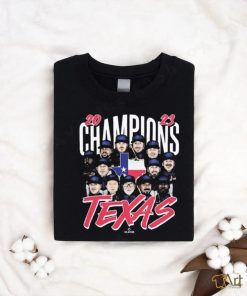 Us Sports Down Under Texas Rangers 500 Level Mlb 23 Champions Team t shirt