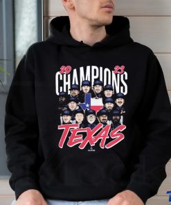 Us Sports Down Under Texas Rangers 500 Level Mlb 23 Champions Team t shirt