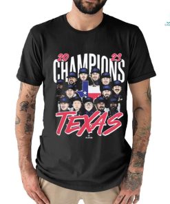 Us Sports Down Under Texas Rangers 500 Level Mlb 23 Champions Team t shirt
