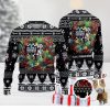 usps Logo Brands Ugly Christmas Sweater Gift For Fans Custom Name