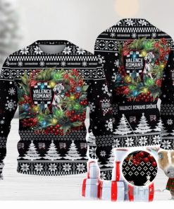 Valence Romans Drome Rugby Ugly Christmas Sweater