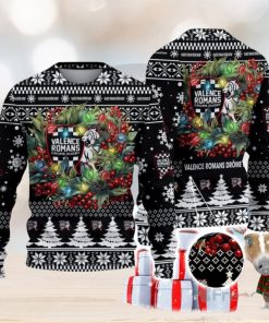 Valence Romans Drome Rugby Ugly Christmas Sweater