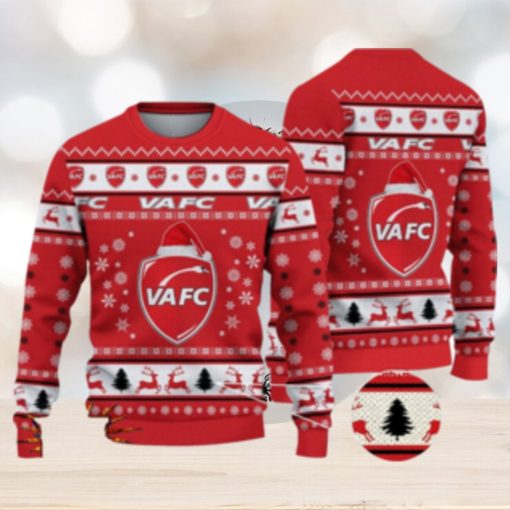 Valenciennes Football Club 3D Ugly Christmas Sweater For Men And Women Sport Fans