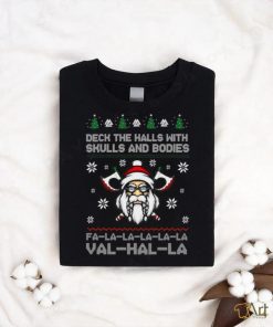 Valhala Xmas Skulls Shirt
