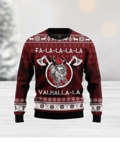 Valhalla La Viking Woolen 3D Sweater