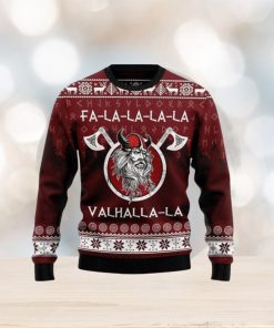 Valhalla La Viking Woolen 3D Sweater