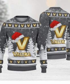 Valtra Logo Wearing Santa Hat Christmas Gift Ugly Christmas Sweater Christmas Gift Ideas