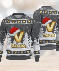 Valtra Logo Wearing Santa Hat Christmas Gift Ugly Christmas Sweater Christmas Gift Ideas