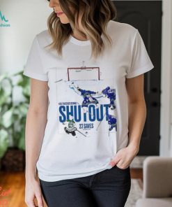 Vancouver Canucks Thatcher Demko 27 Saves vs Dallas Unisex T Shirt