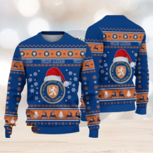 Vaxjo Lakers 3D Ugly Christmas Sweater For Men And Women Sport Fans