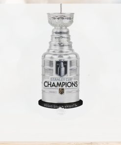 Vegas Golden Knights 2023 Stanley Cup Champions Trophy Ornament