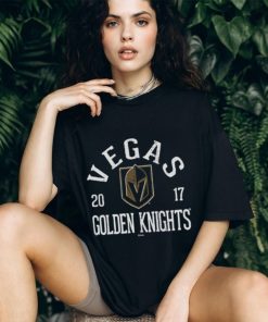 Vegas Golden Knights Majestic Threads Black Softhand Muscle Shirt