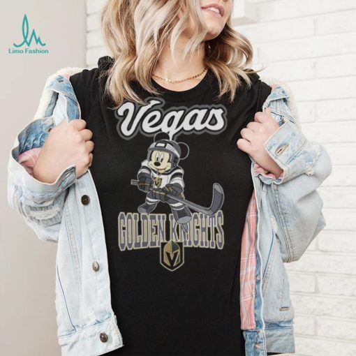 Vegas Golden Knights Mickey Mouse Go Team Go T Shirt