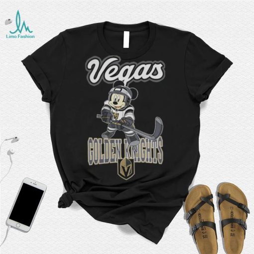 Vegas Golden Knights Mickey Mouse Go Team Go T Shirt