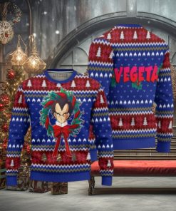 Vegeta Dragon Ball Z Anime Ugly Christmas Sweater Xmas Gift