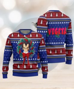 Vegeta Dragon Ball Z Anime Ugly Christmas Sweater Xmas Gift