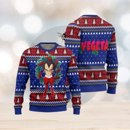 Vegeta Dragon Ball Z Anime Ugly Christmas Sweater Xmas Gift