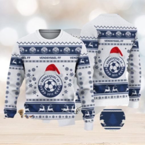 Vendsyssel FF 3D Ugly Christmas Sweater For Men And Women Sport Fans