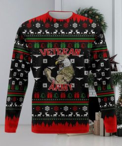 Veteran Army Ugly Christmas Sweater Gift For Men And Women