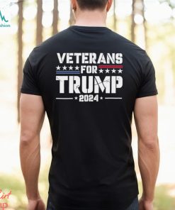 Veterans For Trump Election 2024 Shirt, hoodie, sweater, long sleeve and tank top Veterans For Trump Election 2024 Shirt