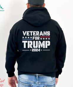 Veterans For Trump Election 2024 Shirt, hoodie, sweater, long sleeve and tank top Veterans For Trump Election 2024 Shirt
