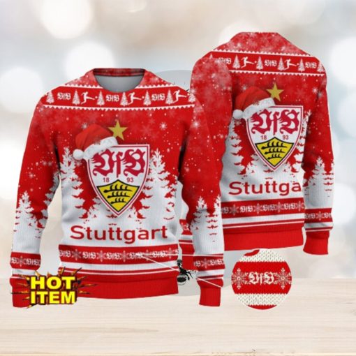 VfB Stuttgart Bundesliga Fans Germany League Ugly Christmas Sweater Christmas Gift