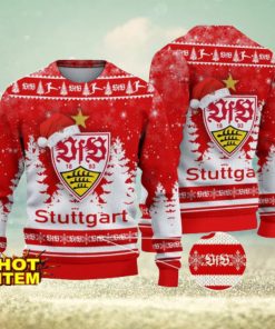 VfB Stuttgart Bundesliga Fans Germany League Ugly Christmas Sweater Christmas Gift