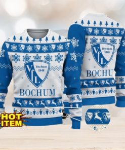 VfL Bochum Bundesliga Fans Football 3D Ugly Christmas Sweater Christmas Gift