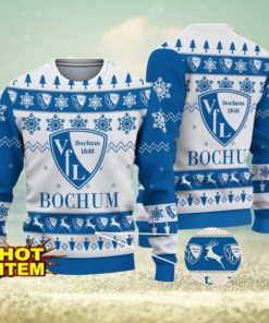 VfL Bochum Bundesliga Fans Football 3D Ugly Christmas Sweater Christmas Gift