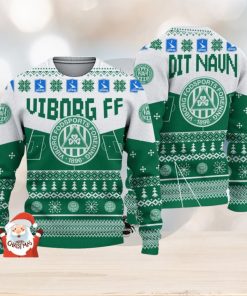 Viborg FF 3D Ugly Christmas Sweater Christmas Holiday Gift Custom Name For Men And Women