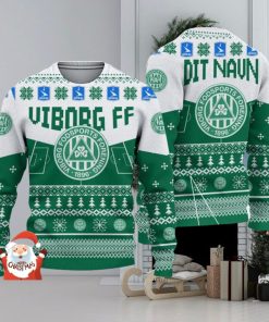 Viborg FF 3D Ugly Christmas Sweater Christmas Holiday Gift Custom Name For Men And Women