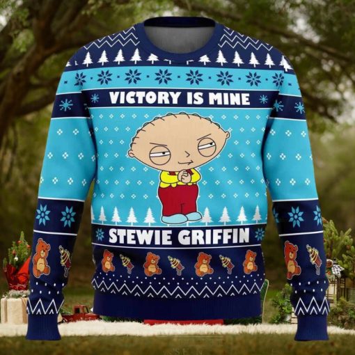 Victory is Mine Family Guy Ugly Christmas Sweater