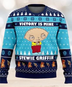 Victory is Mine Family Guy Ugly Christmas Sweater