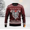 Miami Dolphins Ugly Christmas Sweater The Intelligence Of The Skull