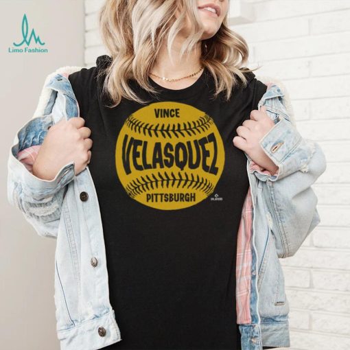Vince Velasquez Pittsburgh Baseball WHT Shirt