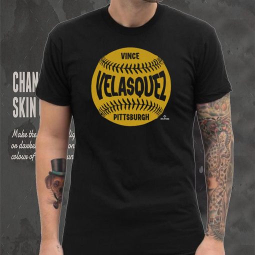 Vince Velasquez Pittsburgh Baseball WHT Shirt
