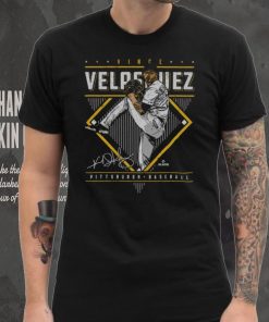 Vince Velasquez Pittsburgh Diamond Name WHT Shirt