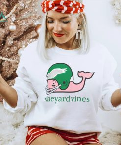 Vineyard Vines Philadelphia Eagles Throwback Helmet Pocket T Shirt