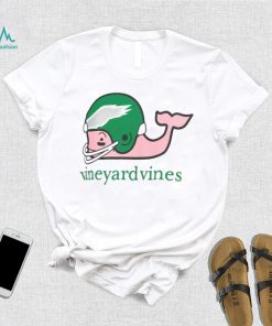 Vineyard Vines Philadelphia Eagles Throwback Helmet Pocket T Shirt