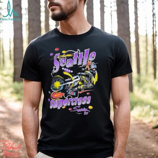 Vintage 1997 Seattle Supercross Single Stitch T Shirt