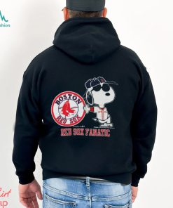Vintage 80s Snoopy Boston Red Sox Joe Cool Baseball Shirt
