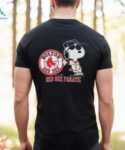 Vintage 80s Snoopy Boston Red Sox Joe Cool Baseball Shirt